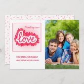 Love-fotokaart (Voorkant / Achterkant)