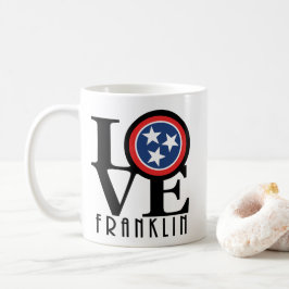 LOVE Franklin Tennessee 11oz Koffiemok