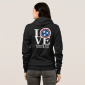 LOVE Franklin Tennessee Hoodie (Achterkant volledig)