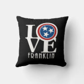 LOVE Franklin Tennessee Kussen (Achterkant)