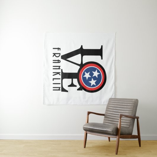 LOVE Franklin Tennessee Wandkleed (In Situ (horizontaal))