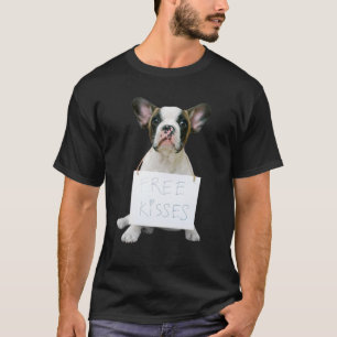 Love French Bulldog Frenchie mama Dad Dog Puppy Pe T-shirt
