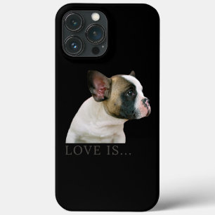 Love French Bulldog Frenchie Mom Dad Dog Puppy Case-Mate iPhone Case