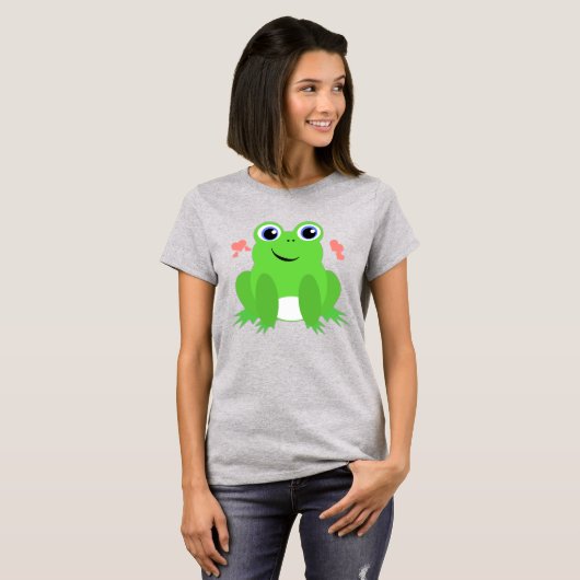 Love Frog T-shirt (Voorkant volledig)