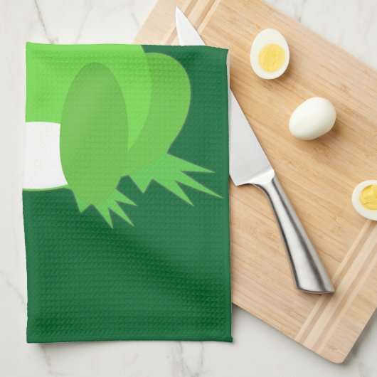 Love Frog Theedoek (Quarter Fold)