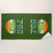 Love Frogs Beach Towel Strandlaken (Voorkant)