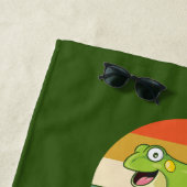 Love Frogs Beach Towel Strandlaken (In situ)