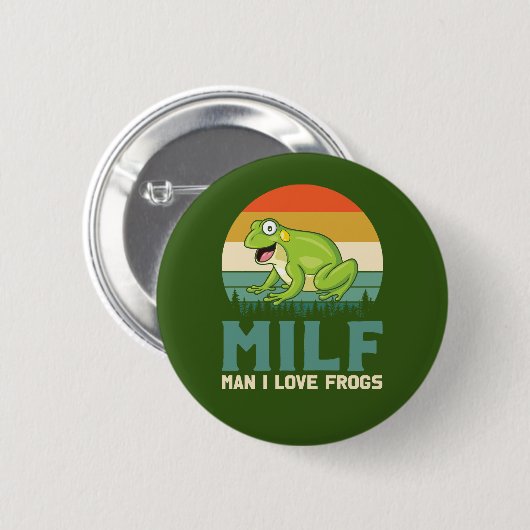 Love Frogs Button (Voorkant /achterkant)