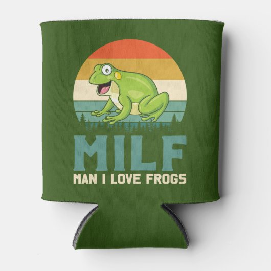 Love Frogs Cozy Blikjeskoeler (Voorkant)