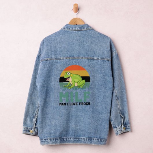 Love Frogs Denim Jas Jacket (Hangar)