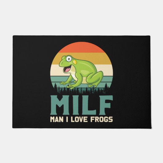 Love Frogs Doormat Deurmat (Voorkant)