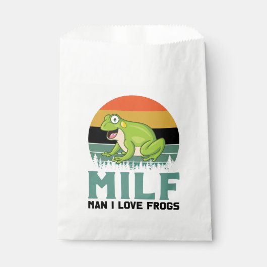 Love Frogs Favor Bags Bedankzakje (Voorkant)