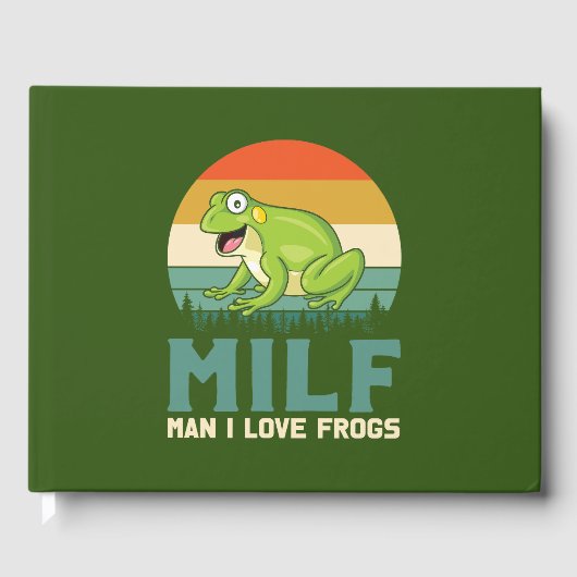 Love Frogs Guestbook Gastenboek (Voorkant)