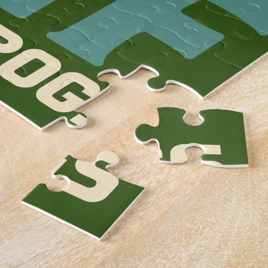 Love Frogs Jigzaag Puzzle Legpuzzel (Zijkant)