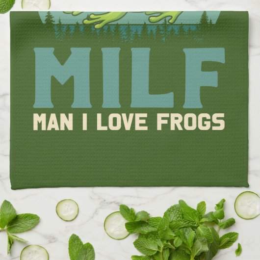 Love Frogs Kitchen Towel Theedoek (Gevouwen)