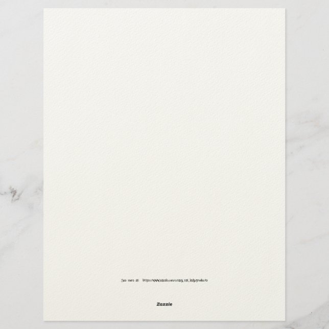 Love Frogs Letterhead Briefhoofd (Achterkant)