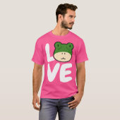 Love Frogs Lover Cool Frog T-shirt (Voorkant volledig)