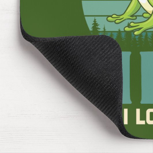 Love Frogs Mousepad Muismat (Hoek)