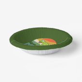 Love Frogs Paper Bowls Papieren Kommen (Gebogen)