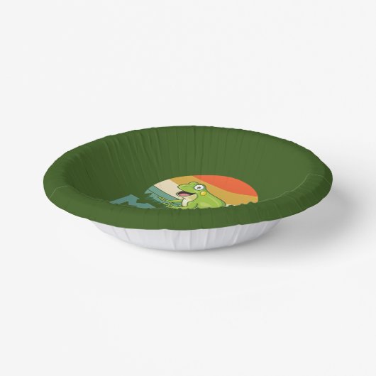 Love Frogs Paper Bowls Papieren Kommen (Gebogen)