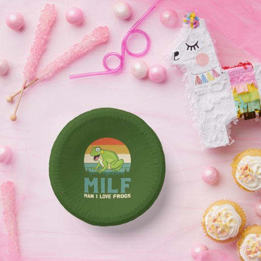 Love Frogs Paper Bowls Papieren Kommen (Feest)