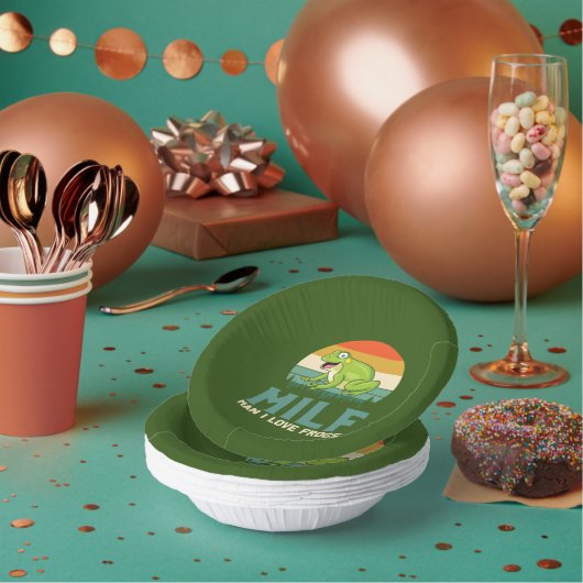 Love Frogs Paper Bowls Papieren Kommen (Multi)