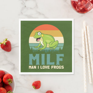 Love Frogs Paper Napkins Servet