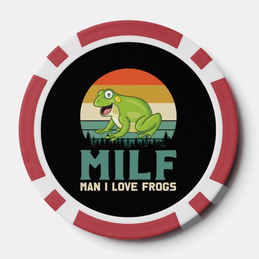 Love Frogs Poker Chips (Achterkant)