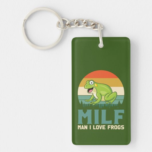Love Frogs Sleutelhanger (Voorkant)