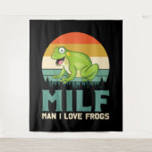Love Frogs Tapestry Wandkleed (Voorkant)