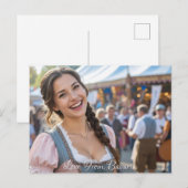 LOVE FROM BAVARIA BRIEFKAART (Voorkant / Achterkant)