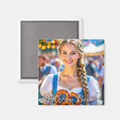 LOVE FROM BAVARIA MAGNEET (Voorkant / Achterkant)