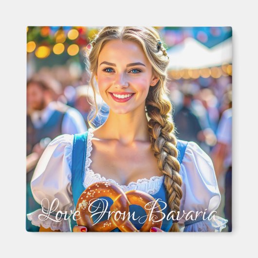 LOVE FROM BAVARIA MAGNEET (Voorkant)