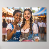 Love From Bavaria Poster (Voorkant)