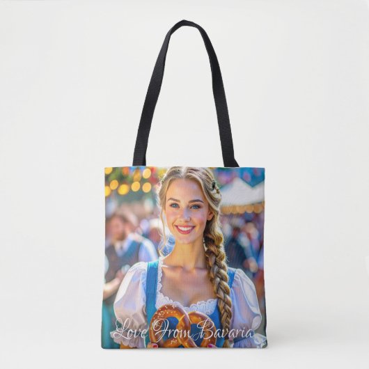 LOVE FROM BAVARIA TOTE BAG (Voorkant)