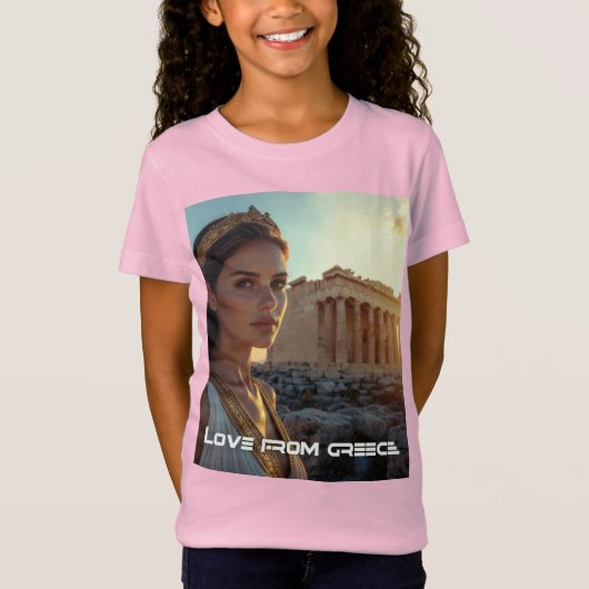 LOVE FROM GREECE T-SHIRT (Voorkant)