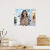 LOVE FROM VEGAS POSTER (Keuken)