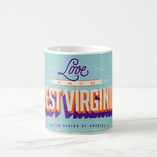 LOVE from West Virginia  Koffiemok (Center)