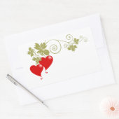 Love Fruit Rechthoekige Sticker (Envelop)