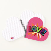 LOVE Fun Retro Stripboek Notitieboek (Binnen)