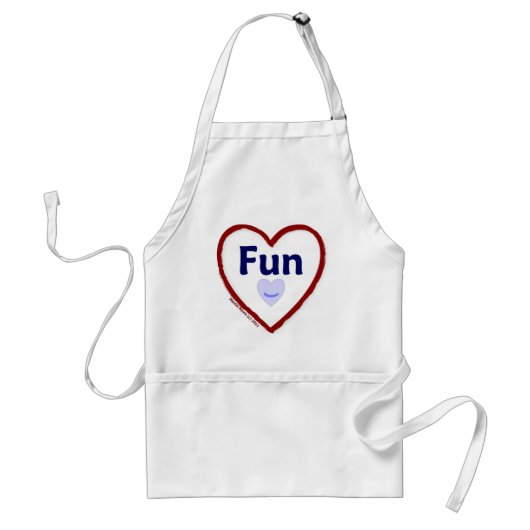 Love Fun Standaard Schort (Voorkant)