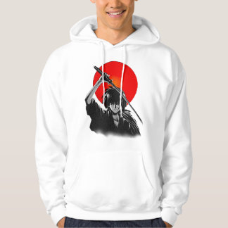 Love Funny Man Anime Samurai Japans Champloo Cut Hoodie