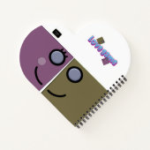 Love Game koppels Notitieboek (Achterkant)