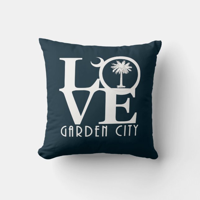 LOVE Garden City SC Kussen (Voorkant)