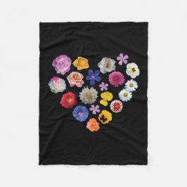 Love Garden Fleece Blanket