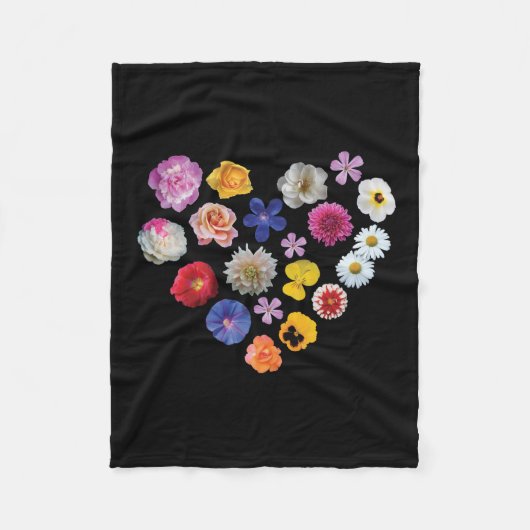 Love Garden Fleece Blanket (Voorkant)