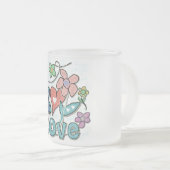 Love Garden Matglas Koffiemok (Voorkant rechts)