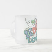 Love Garden Matglas Koffiemok (Voorkant links)