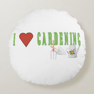 Love Gardening Rond Kussen