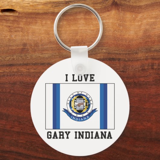 Love Gary Indiana Sleutelhanger (Voorkant)
